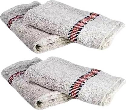 hki HKINT FLOOR CLEANING HAND MOP- POCHA 4 PC PACK 30*30 INCH Dust Mop