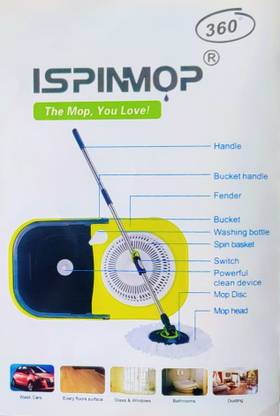 ISPINMOP SPINMOP (The Mop, You Love!) Mop Set