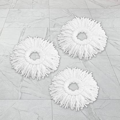 Chakaachak Chakaachak Spin Mop Microfiber Refill Pack of 3 Refill
