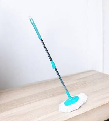 Pranay's Kleanup Premium Spin Mop-Mop Stick|Wet & Dry Cleaning Mop|Mops Pocha 1 Microfiber Refill String Mop