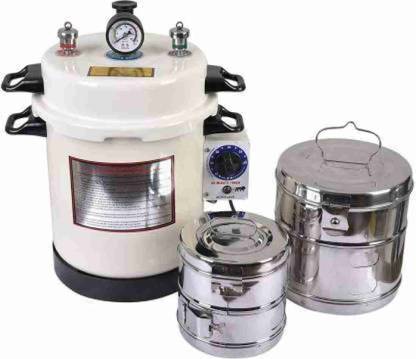 FLOWMEX autoclave machine 13Ltr, Size-(11×9) with 2 drum (8*8) (6*6) Inductor