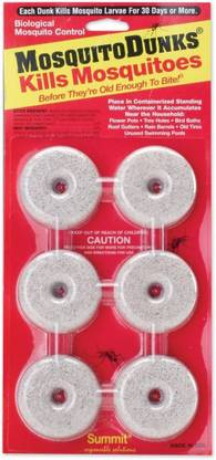 SUMMIT Mosquito Dunks, 6-Pack 6 Mosquito Coil