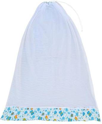 Nissi Cotton Infants Washable For Baby Cradle Mosquito Net Baby Jhula Baby Swing with Zip Opening (0-3 Yrs) Mosquito Net