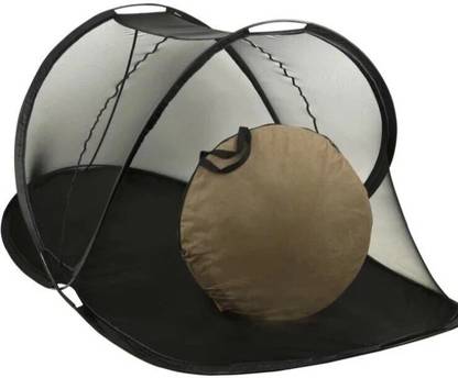 Gehloth Enterprises Black Mosquito Net Polyester Washable Adults Mosquito Net