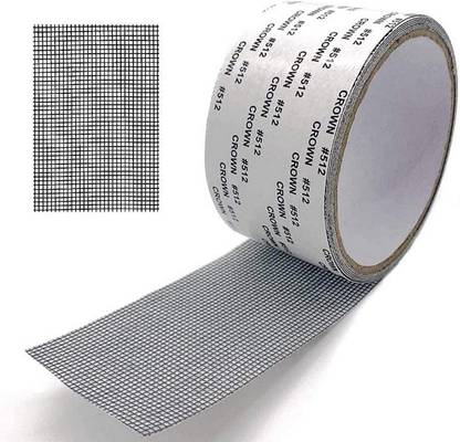 HM EVOTEK Anti-Mosquito 3 Layer Tape Strong Adhesive Window Screen Repair Kit Tape (Manual)
