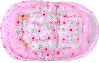 amaar praan Cotton Infants Washable APBC102_PINK Mosquito Net