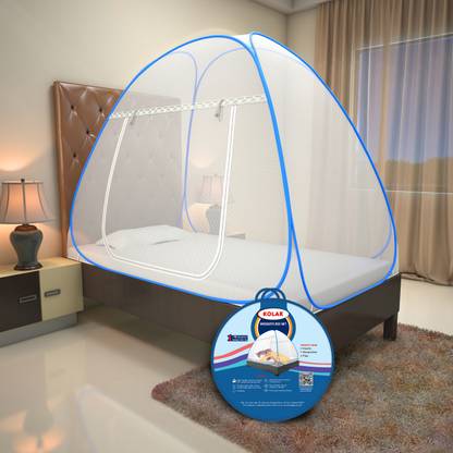 Kolar Polyester Adults Washable Single Bed Mosquito Net