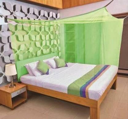 the Kalibar Cotton Adults Washable Mosquito Net for Double Bed Size 2M X 2M Mosquito Net