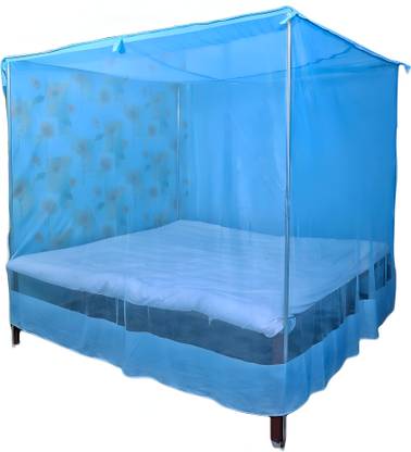 Vastra Variant Nylon Adults Washable Mosquito Net 4*6 Mosquito Net