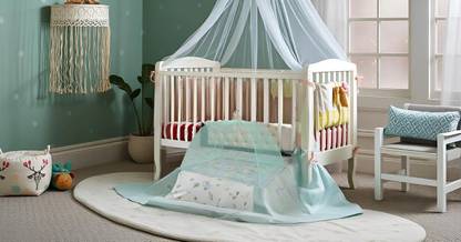 CHIKU CHERRY HDPE - High Density Poly Ethylene Infants Washable Baby Mosuitonet Mosquito Net