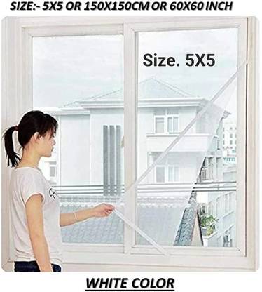 BLEMY HDPE - High Density Poly Ethylene Adults Washable WINDOW NET Mosquito Net
