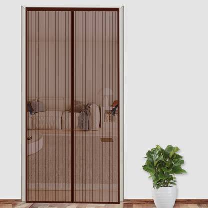 KARP 100 cm (3 ft) Door Polyester Semi Transparent Curtain Single Curtain