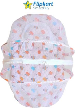Flipkart SmartBuy Flipkart CozyDream Baby Bed with Mosquito Net(cartoon-themed design) Nylon Washable Kids Mosquito Net