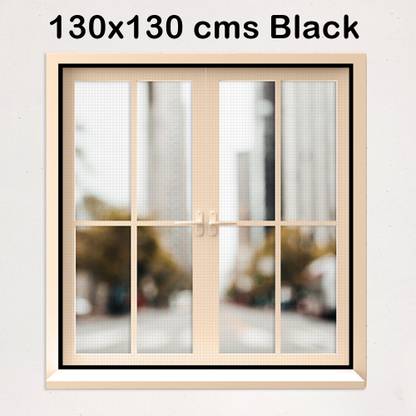 Classic Mosquito Net 130 cm (4 ft) Polyester Transparent Window Curtain Single Curtain