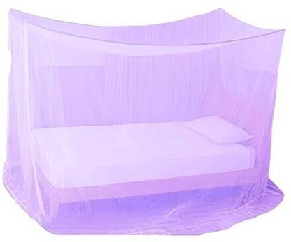 Iblay 3x6.5 ft Single Bed Round Hanging Bed Canopy, Anti-Mosquito & Dust-Proof Mesh Polyester Washable Adults Mosquito Net