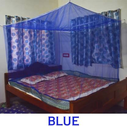 ANSARI ENTERPRISES HDPE - High Density Poly Ethylene Adults Washable Mono 6×7 fit Mosquito Net
