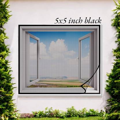 ZIMBLE Fibre Adults Washable Windows Mosquito Net, Insect Net Frame/120 GSM Highly Durable and safe Mosquito Net