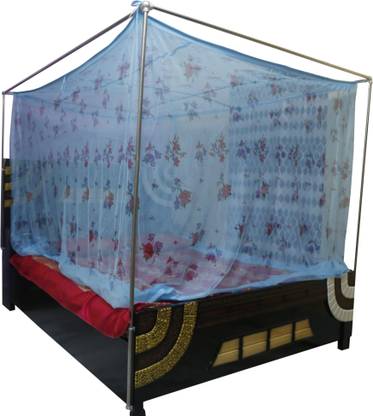 netmos HDPE - High Density Poly Ethylene Adults Washable mosquito print net Mosquito Net