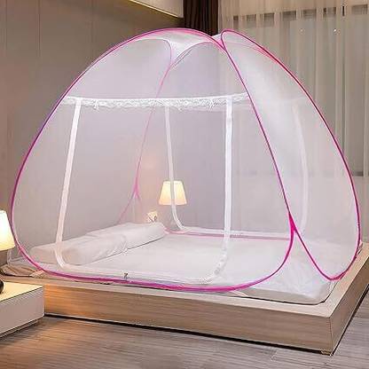 YooHoo Polyester Adults Washable YOOHO MOSQUITO NET FOR DOUBLE BED Mosquito Net