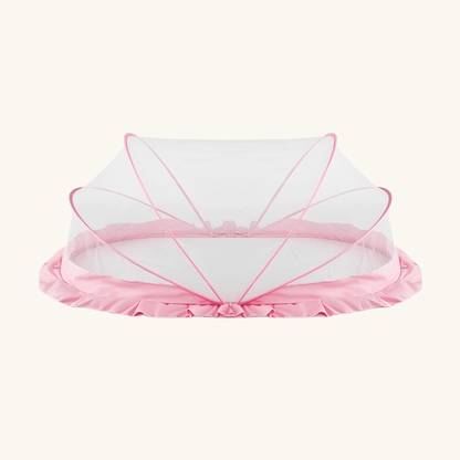TurtleGrip Nylon Infants Washable Portable Baby Mosquito Net |Anti-Bug Crib Net Foldable Bottomless Baby Crib Net Mosquito Net