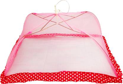 TWINKLE CARE Polyester Kids DOUBLE FOLD BABY MOSQUITO NET UMBRELLA TYPE Mosquito Net