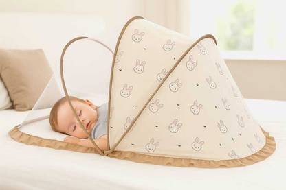 TONY STARK Polyester Infants Washable Infants Washable Folding Crib Big Size Baby Mosquito Net Mosquito Net