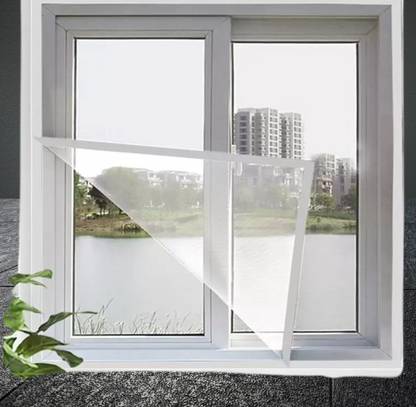 NETFLY Polyester Adults Washable Window Mosquito white 3x3 WMNT71T Mosquito Net