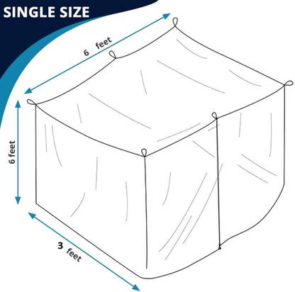 H&H Nylon Infants Washable H & H Mosquito net Mosquito Net