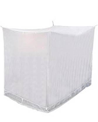 ANS Polyester Adults Washable super Fine 7x7 ft Large Size Mosquito Net Mosquito Net