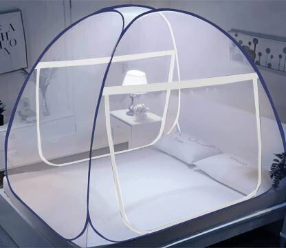 NR Enterprises Polyester Adults Washable A-40 Double Bed, King Size Bed Free Saviour Mosquito Net