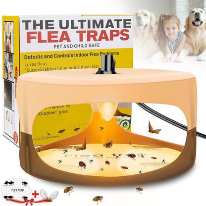 HASTHIP Electric Flea Trap Pet Dog & Cat Trap Lamp Indoor Pet Cushion Flea Attraction Electronic Trap
