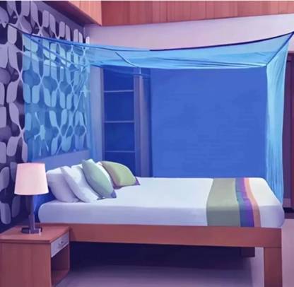 ASP Mono-blue HDPE - High Density Poly Ethylene Washable Adults Mosquito Net