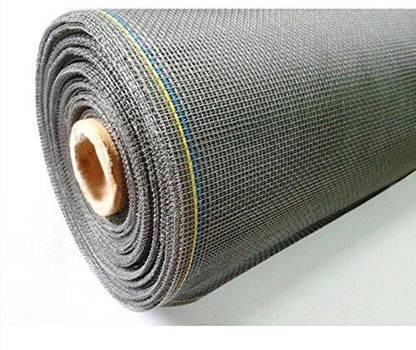 Easynet Fibre Adults Washable 6Ft x 4Ft PVC coated 120GSM FibreGlass mosquito mesh for windows, NO TAPE INCLUDED, GREY Mosquito Net
