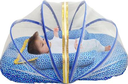 TWINKLE CARE Pure Cotton Baby Bedding Set 0-3 Years Cotton Infants Mosquito Net
