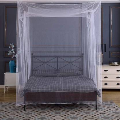 BINZO Mosquito Net, Hanging Bed Canopy For King Size Bed, Double Bed, Bunk Bed Polyester Washable Adults Mosquito Net