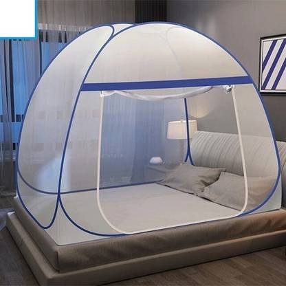 SIFRA Polyester Adults Washable Blue_MS_141 Mosquito Net