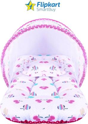 Flipkart SmartBuy Cotton Kids Washable APPLEPRINT Mosquito Net