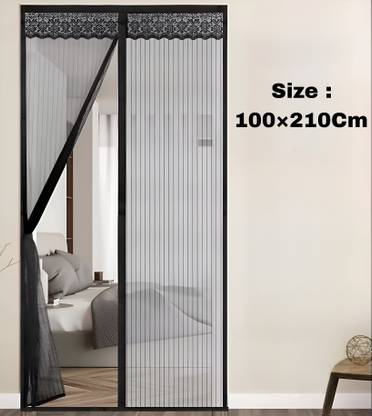 Twolight Polyester Adults Washable Auto-Closing Magnetic Door Mosquito Net