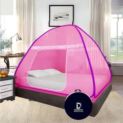 didhiti Polyester Adults Washable NEW G-MOS-BB16-DOUBLE-PINK H274 Mosquito Net