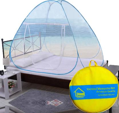 VERDIOZ Polyester Adults Washable (SINGLE BED) Mosquito Net