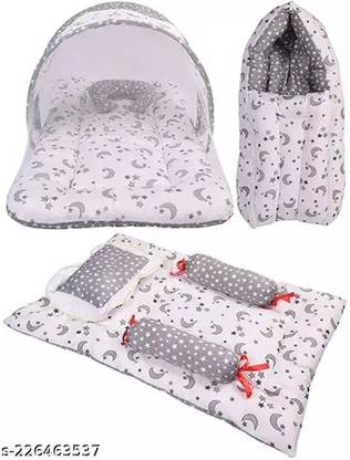 adore stuff Cotton Infants Washable baby bedding Mosquito Net