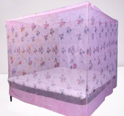ANSARI ENTERPRISES Polyester Adults Washable Stylish Line Design - MN251 Mosquito Net