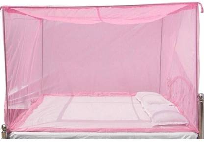 Creative unlimited HDPE - High Density Poly Ethylene Adults Washable Double Bed 6*6 Washabe Frame Hung type Mosquito Net with High Quality Mosquito Net