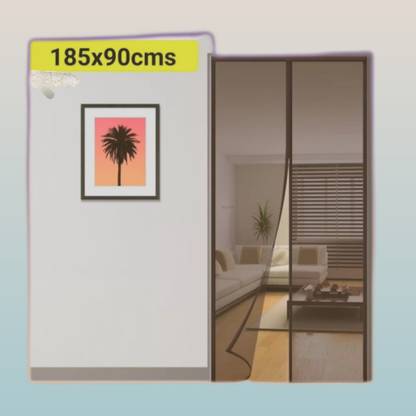 Shiv Mosquitonet_door-0952 Polyester Washable Adults Mosquito Net