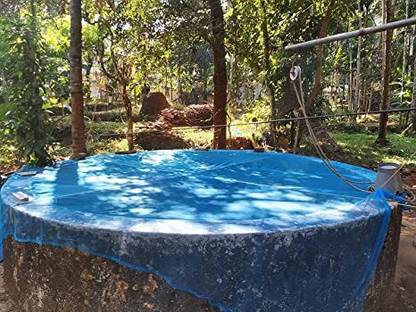 LJL Traders Nylon Adults Washable ® Open Well Covering Net, Kinar Vala, Fish Pond Net, UV Resistant, 3X3 Meter Mosquito Net