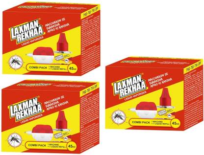 Laxmanrekhaa Liquid Vaporizer Refill + Machine Mosquito Vaporiser Refill