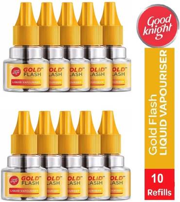 Good Knight Mosquito Vaporiser Refill Flesh Mosquito Vaporiser Refill (10 x 45 ml)