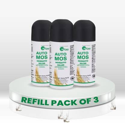 HiCare Services HiCare Automos Refill Pack of 3 Mosquito Vaporiser Refill