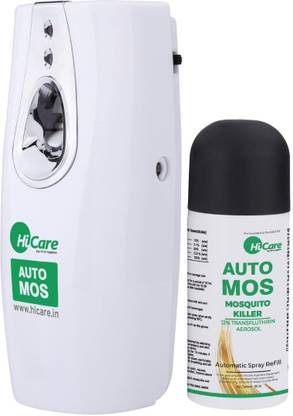HiCare Services AutoMos Machine + 1 Refill– Starter Pack- 90 Days Mosquito Vaporiser