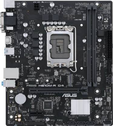 ASUS PRIME-H610M-R-D4 LGA 1700Socket Micro-ATX Intel H610 Chipset DDR4 Motherboard for Desktop